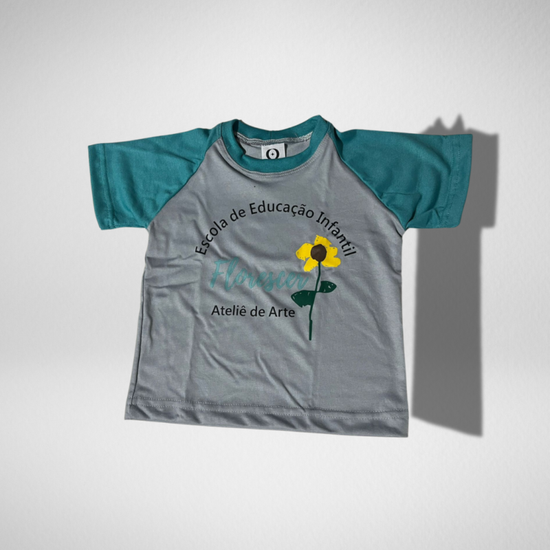 Camiseta manga curta infantil