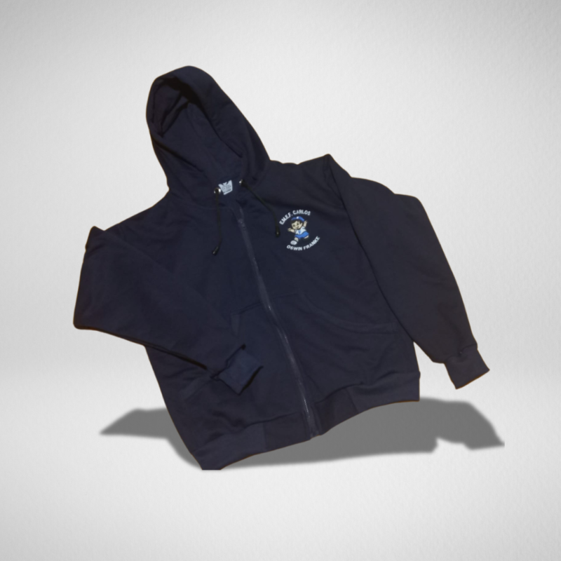 Casaco de moletom infantil