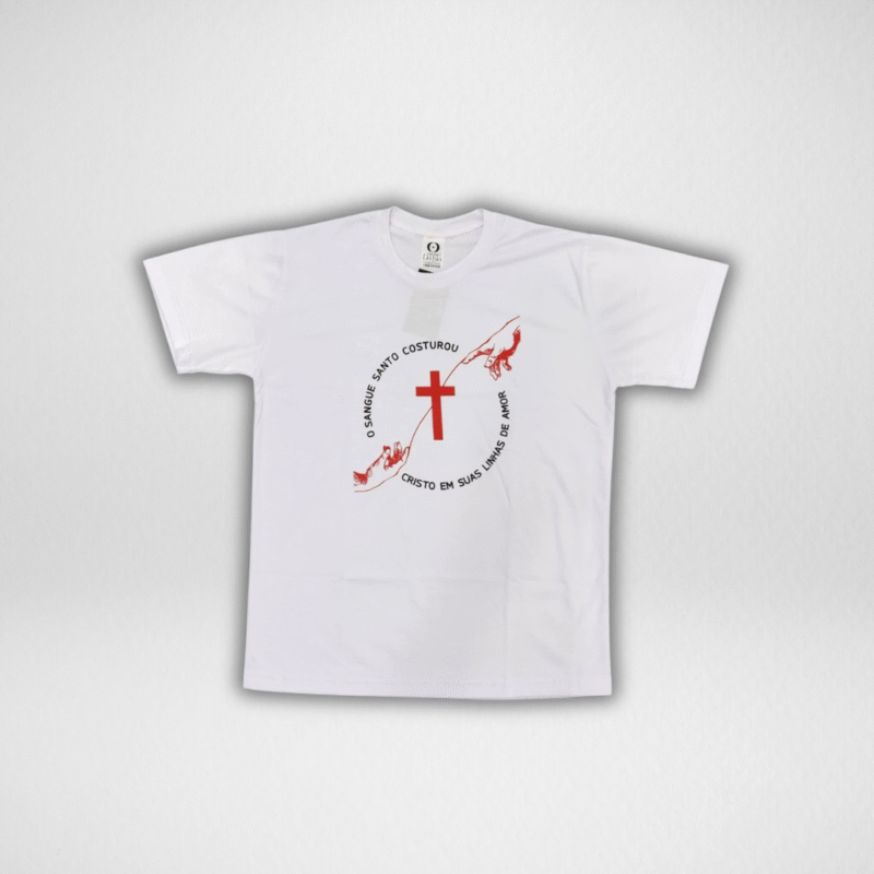 Camiseta "sangue santo"