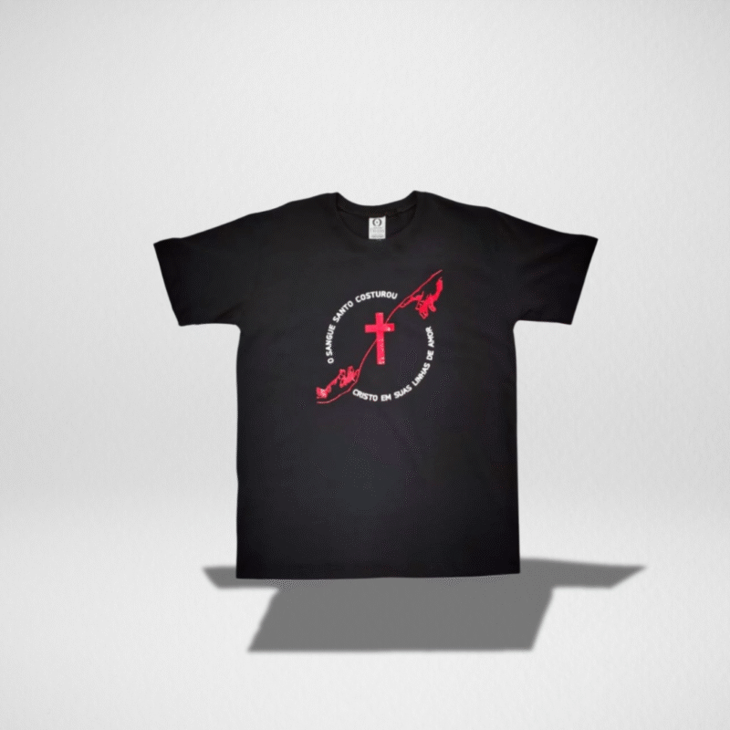 Camiseta "sangue santo"